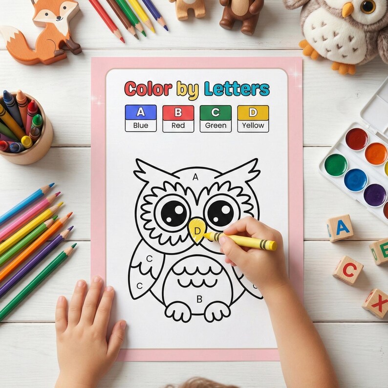 Coloring Specific Letters Color by Letter Printable Alphabet Coloring Pages Letter Recognition ...