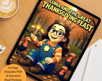Libro de cuentos de Acción de Gracias: El cuento de gratitud de Luma (PDF y libro interactivo)