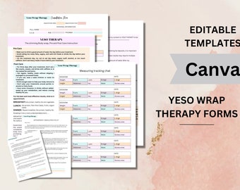 Med Spa Client Intake Forms: Esthetician Consent Template (Canva Editable)