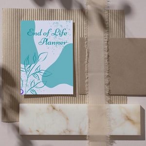 End of Life Planner | Final Wishes Organizer | Emergency Binder Printable | Legacy Planner | My Last Wishes Document | Peace of Mind Planner