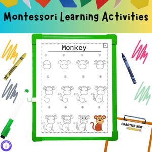 Printable Art For Beginners, Early Childhood Development, Fine Motor Skills