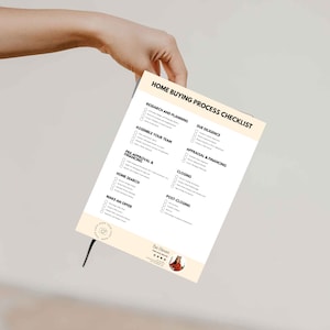 Comprehensive Home Buyer Guide - Seller Guide Real Estate, Buyer and Seller Guide Real Estate, Real Estate Templates, Template for Realtors.