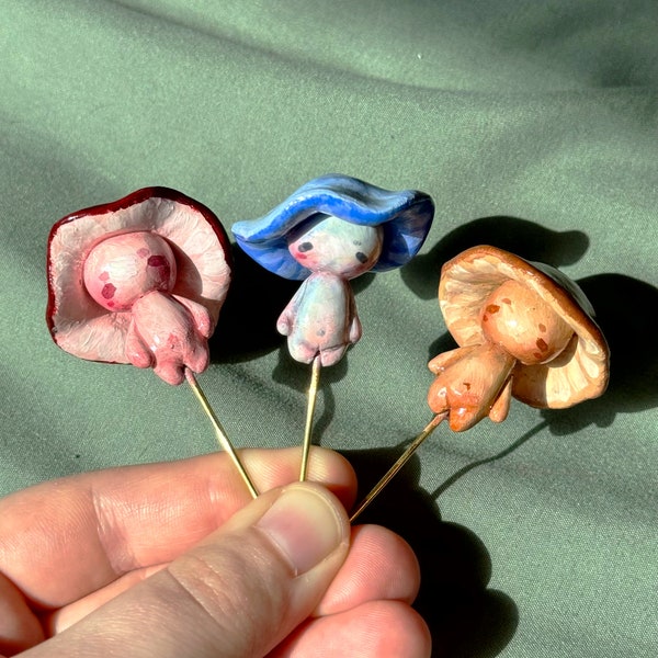Sproutlings | Plant Guardians | Handmade Figurines (vol 2.)