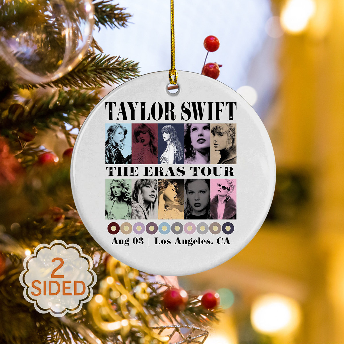 Personalized The Eras Tour Ornament Custom, taylor version Fan Gifts ...