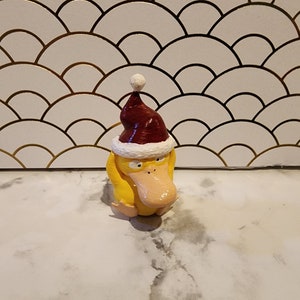 Christmas Psyduck - Painted 3D Print - Free US & CA Shipping