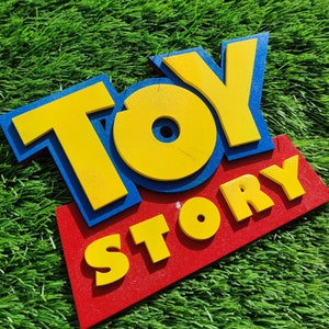 Toy Story Logo painting