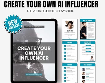 Create your own AI Influencer | With Private Label Rights | ChatGPT | Free Bonus PLR Products |