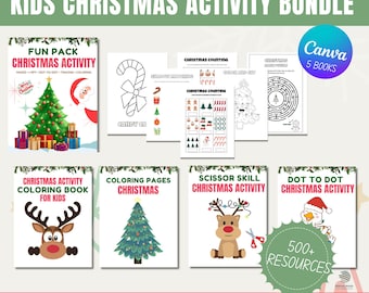 The Ultimate Kids Christmas Activity Collection – 500+ Pages with PLR Rights