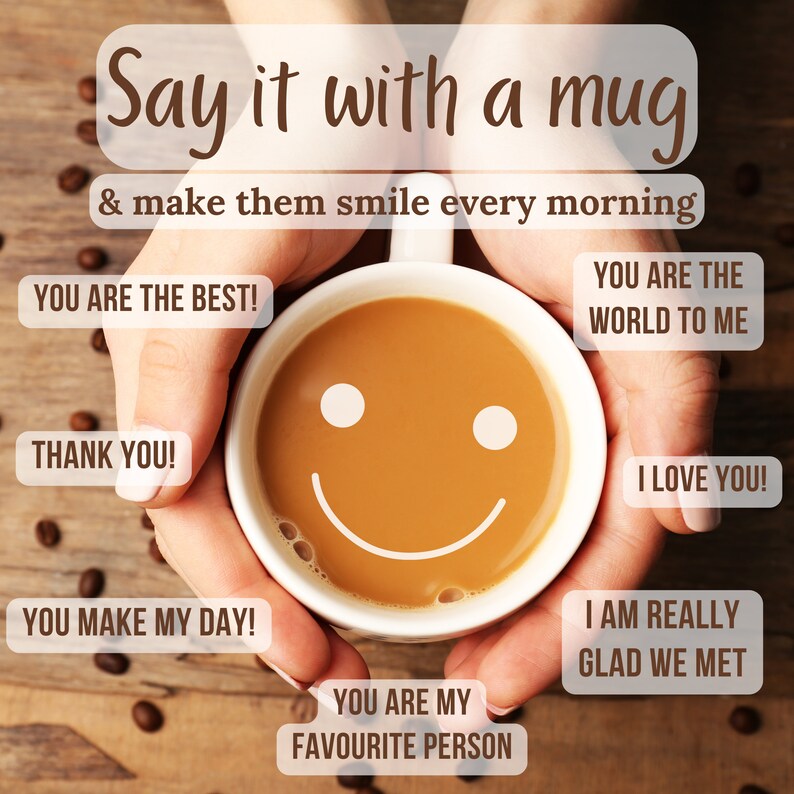 Personalised Giraffe Definition Mug, Custom Gift for Africa Lover