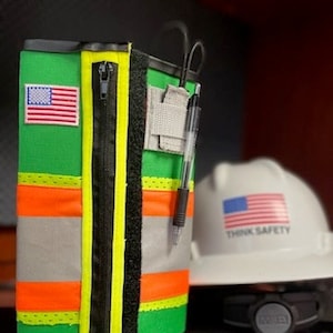 Tarjeta de construcción Hombres Regalo de cumpleaños Padrinos de boda Gracias BlueCollar Tarjeta de padre Tío Ingeniero Cumpleaños Tarjeta de abuelo Chaleco de seguridad personalizado
