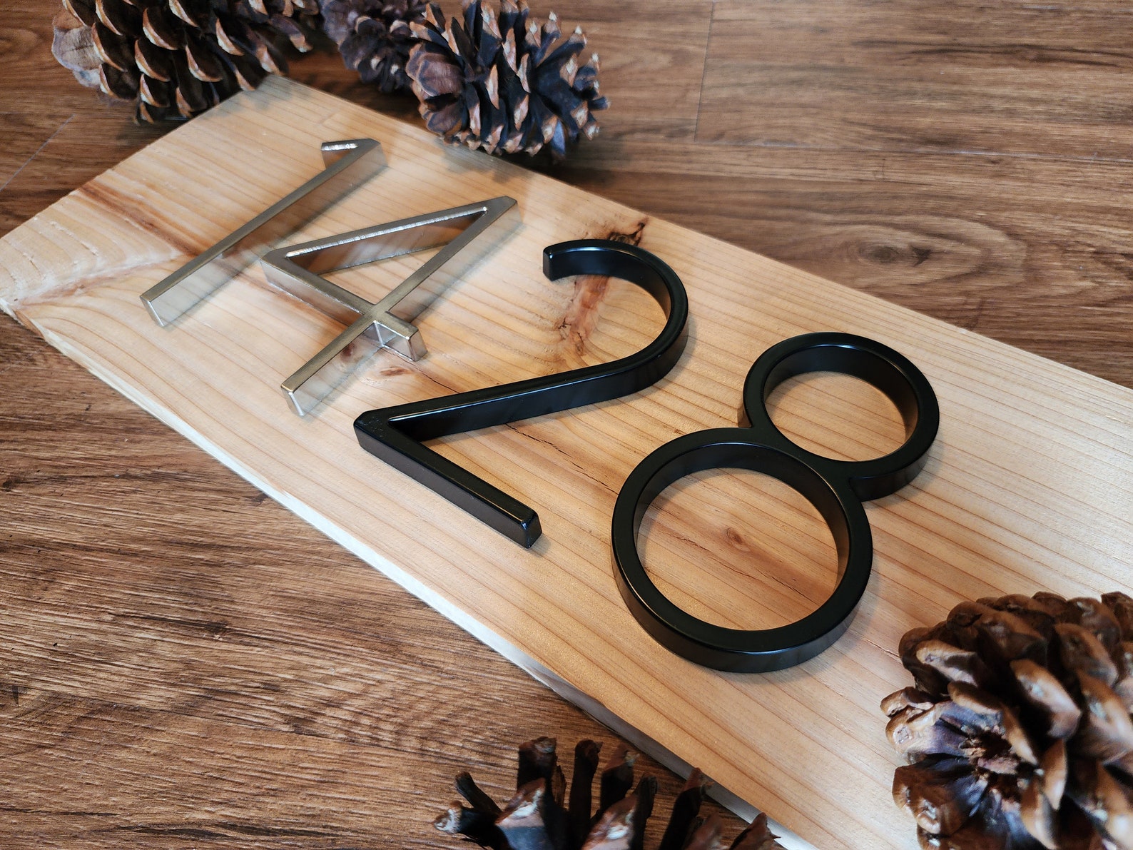 Rustic Outside Signs Housewarming Gift Rustic Outdoor Sign Custom Wood Address Plaque House ...