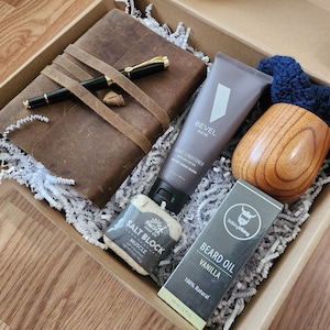 Coffret cadeau d'anniversaire homme pour lui Cadeau d'anniversaire de papa Garçons d'honneur Cadeau de remerciement pour cadre professionnel Cadeau d'anniversaire d'associé pour prendre soin de soi