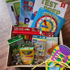 Caixa ocupada para crianças, atividade de aprendizagem montessori, material escolar para crianças, presente do professor, atividade escolar em casa, jardim de infância, habilidade de educação precoce