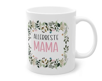 Motivtasse - Tasse - Geschenk Mama - allerbeste Mama - Muttertag