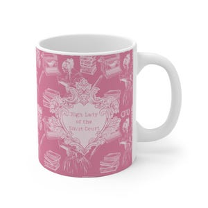 High Lady of the Smut Court Mug - Spicy Bookish Coffee Cup for Romance Readers, BookTok Gifts, Fantasy Smut Lover Merch, Funny Bookworm Mug image 3
