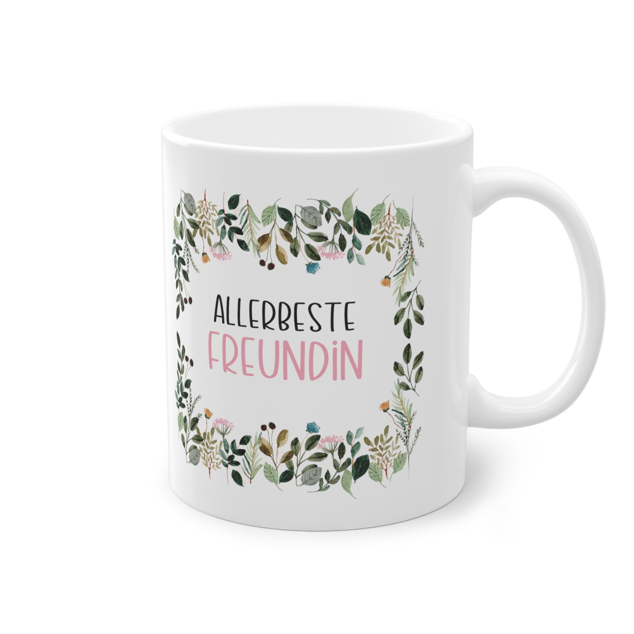 Motivtasse - Tasse - Geschenk beste Freundin - bff - allerbeste Freundin