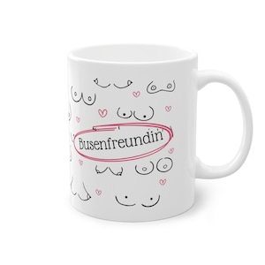 Motivtasse - Tasse - Busenfreundin - beste Freundin