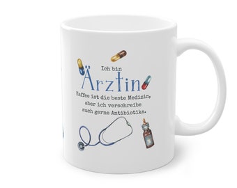 Motivtasse - Tasse - Ęrztin - witzig - Geschenk - Kollege - Wichtelgeschenk - Geburtstag