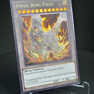 Primal Being Token Nibiru - Field Center - Centre de Terrain - Aangepaste kaart - gepersonaliseerde kaart - Orica - Verzamelaar