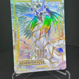 Ultimate Crystal Rainbow Dragon Overdrive - Field Center - Center de Terrain - Custom card - personalized card - Orica - Rainbow