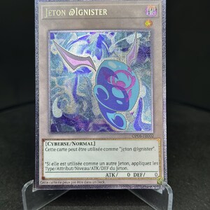 Ignister Token - Token Ignister - jeton Ignister - Custom card - carte personnalisée - Orica - ultimate rare - Cyberse Ignister