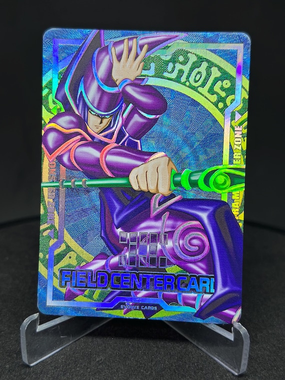 Dark Magician - Field Center - Dark Magician - Magician - Field Center -  Dark Magician Custom - - Etsy