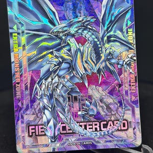 Blue Eyes White Dragon - Dragon Blanc Aux Yeux Bleus - Field Center - Centre de Terrain - Custom card - carte personnalisée - Orica