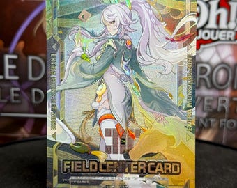 Centro de campo Zibai - Centro de terreno Zibai - Tarjeta personalizada Zibai - Tarjeta personalizada Zibai - Impacto de Zibai Genshin