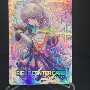 Kamisato Ayaka - Field Center - Centre de Terrain - Custom card - carte personnalisée - Orica - Genshin - Genshin Impact - Cryo - Waifu