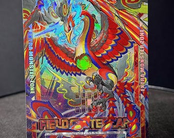 Radiant Typhoon Fonix The Great Flame Field Center - Typhon Radieux Fonix la Grande Flamme Field Center - Fonix tifón personalizado