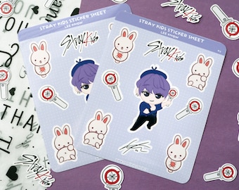 SKZ Stray Kids SKZOO Lee Know Vinyl Sticker Sheet