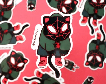 Across the SpiderVerse Growler Die Cut Individual Vinyl Sticker