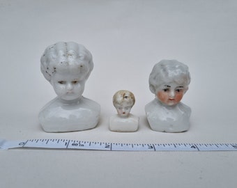 3 x China Dolls Heads