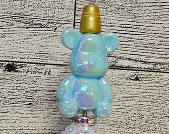 Acrylic Shinny Bear Shaped Beads