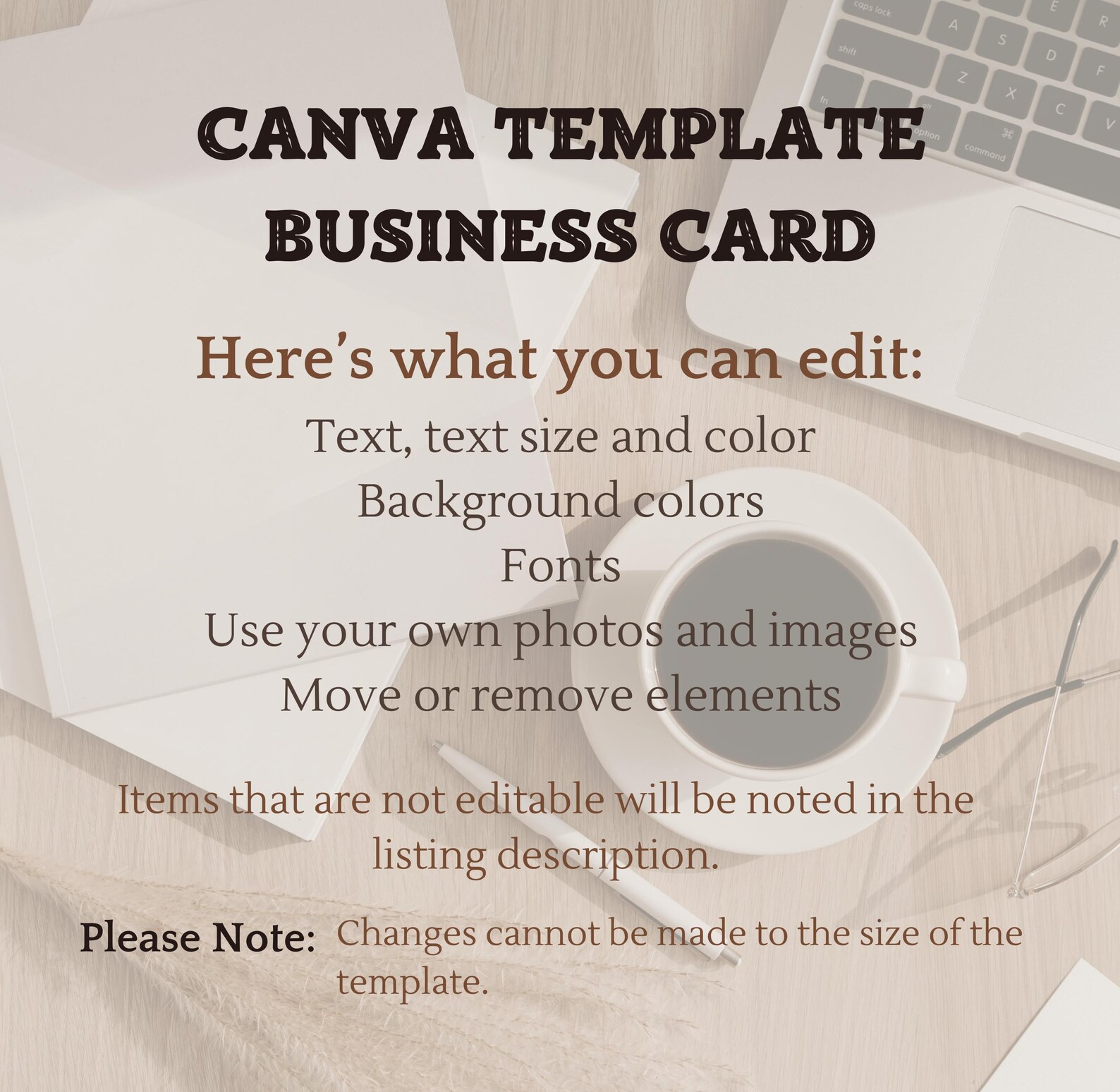Small Business Card Template QR Code, Editable Calling Card Design ...