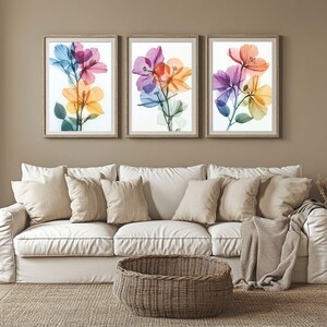 Colorful Hibiscus Set