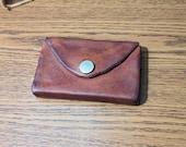 Laser pattern for folding, new sew, no glue, Minimalist Wallet / Card Holder. dxf svg