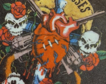 Guns n Roses vintage 90s patch, deadstock patch vtg,amazing gift for fans great band Guns N Roses,for collection or your denim battle jacket