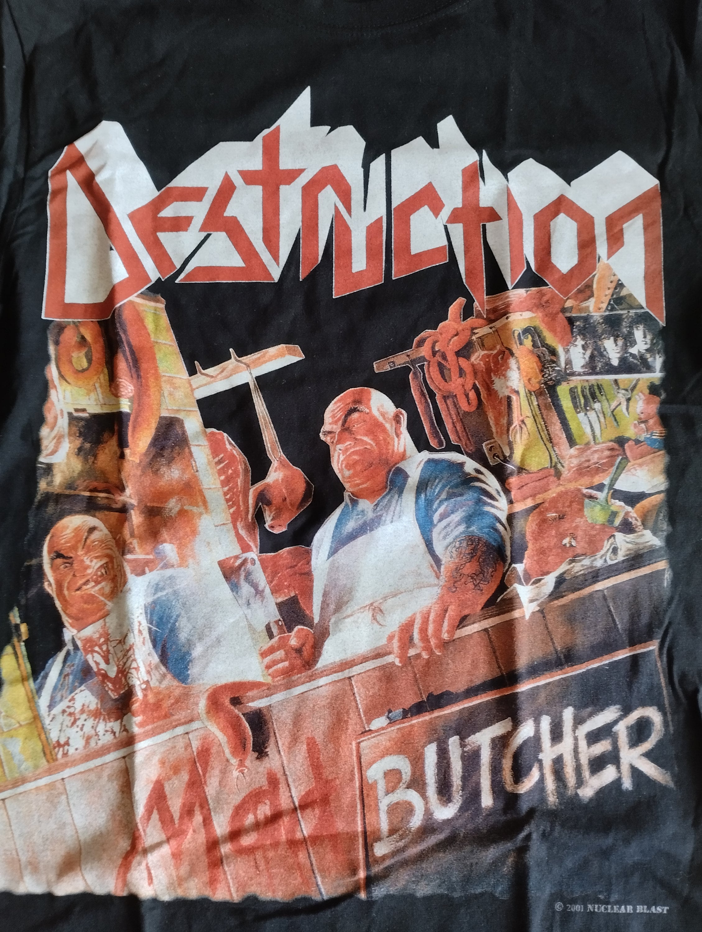 Destruction Vintage Long Sleeves 2001 Original Nuclear Blast