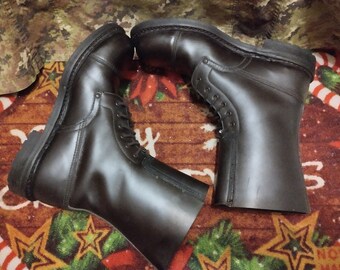 1980s SOLDINI made in itary ブーツ archive Italian vintage Carabinieri 1980s original boots never used