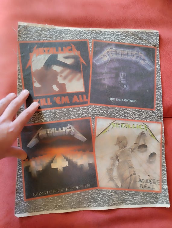 Metallica, Unusual large rectangular patch, witho… - image 10