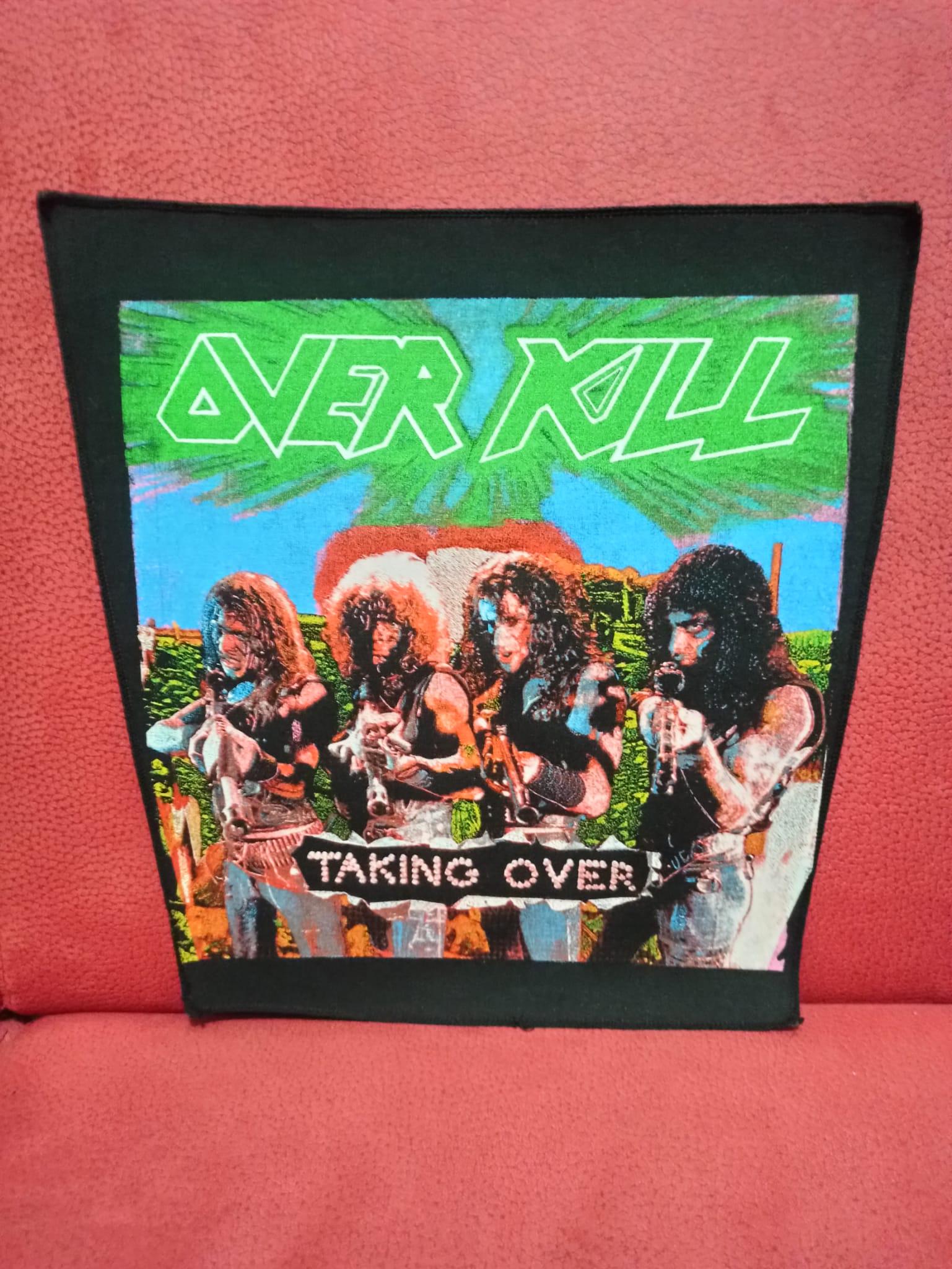 Toppa Ricamata Overkill Thrash – Termoadesiva, Di Alta Qualità, Per Personalizzare Giacca, Zaino O Jeans - 4