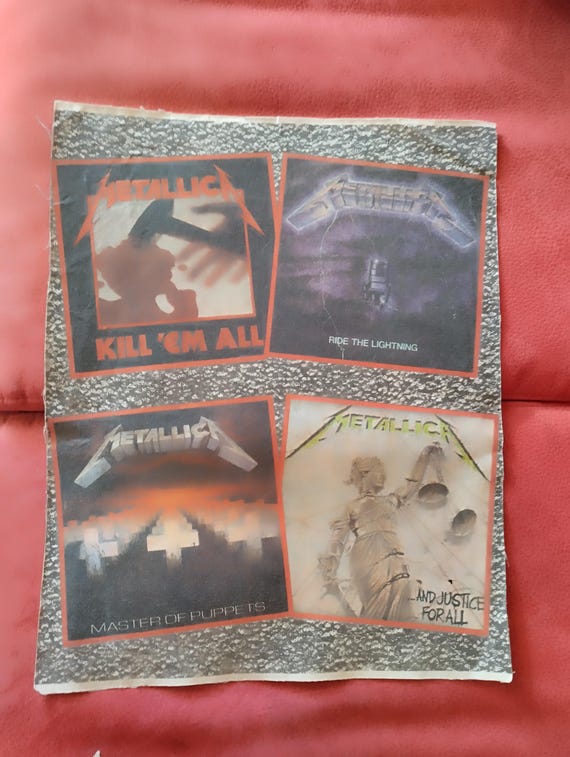 Metallica, Unusual large rectangular patch, witho… - image 11