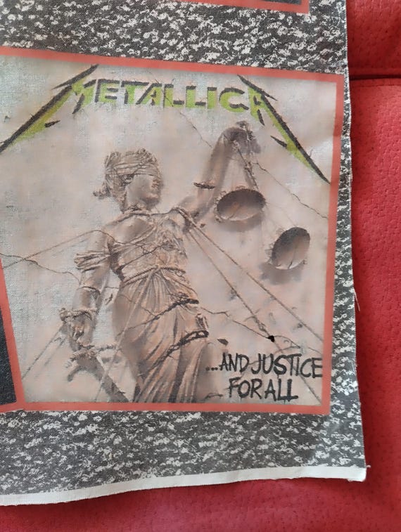 Metallica, Unusual large rectangular patch, witho… - image 5