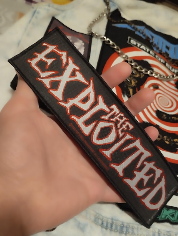The Exploited, strip patch 1998 original official… - image 2
