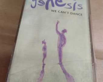 Genesis we can't dance, MC 1991 vintage 90er Jahre, Musik Kassettenband gebraucht, original Neuware. tolles Geschenk für Fans der großartigen Band Genesis Rock Prog