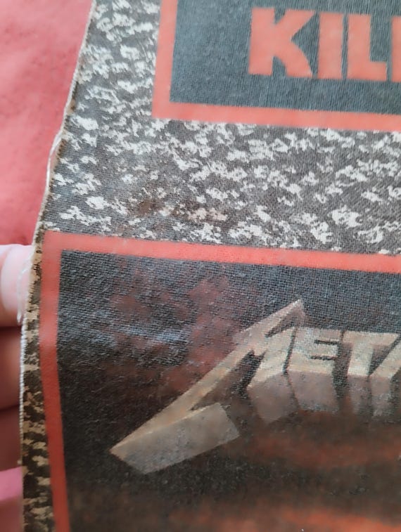 Metallica, Unusual large rectangular patch, witho… - image 9
