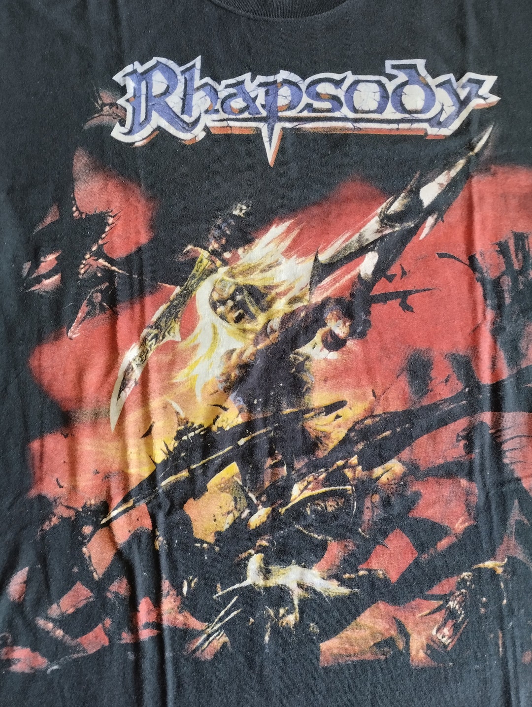 Rhapsody Dawn of Victory, Vintage 2000 Scree Stars T Shirt 