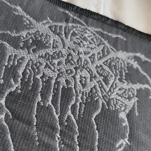 Patch Broderie Dark Throne Eternal Hails - 30.5x38.1 Cm, Pour Veste Jean, Décoration Murale Ou Voiture