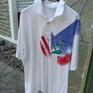 Adidas Stefan Edberg, vintage 90s polo t shirt, collectible, tennis champion. Size M fits large see dimensions in description. sportwear rar